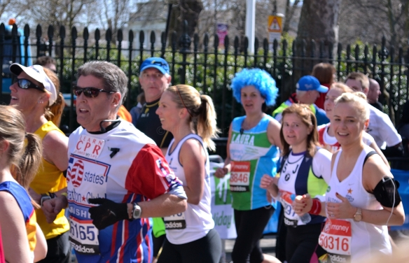 London Marathon, Greenwich